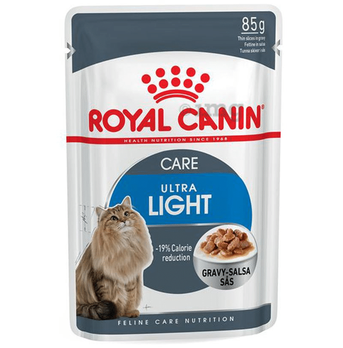 Royal Canin Wet Cat Food (12x85gm) Ultra Light