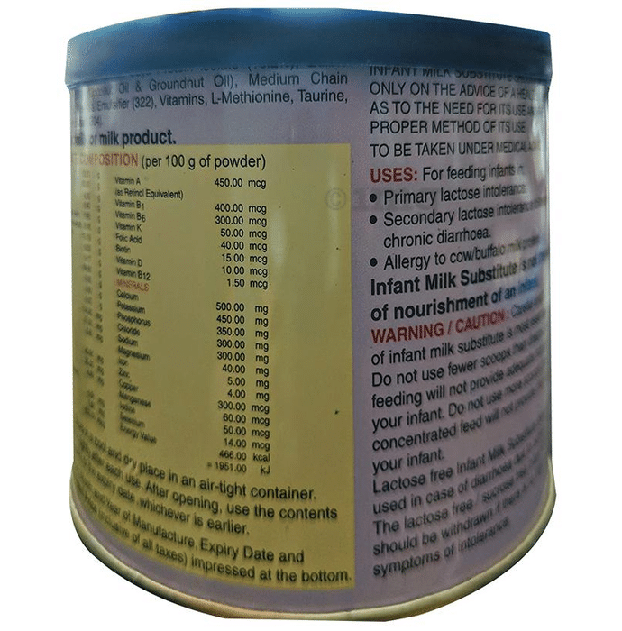 Zerolac milk shop powder