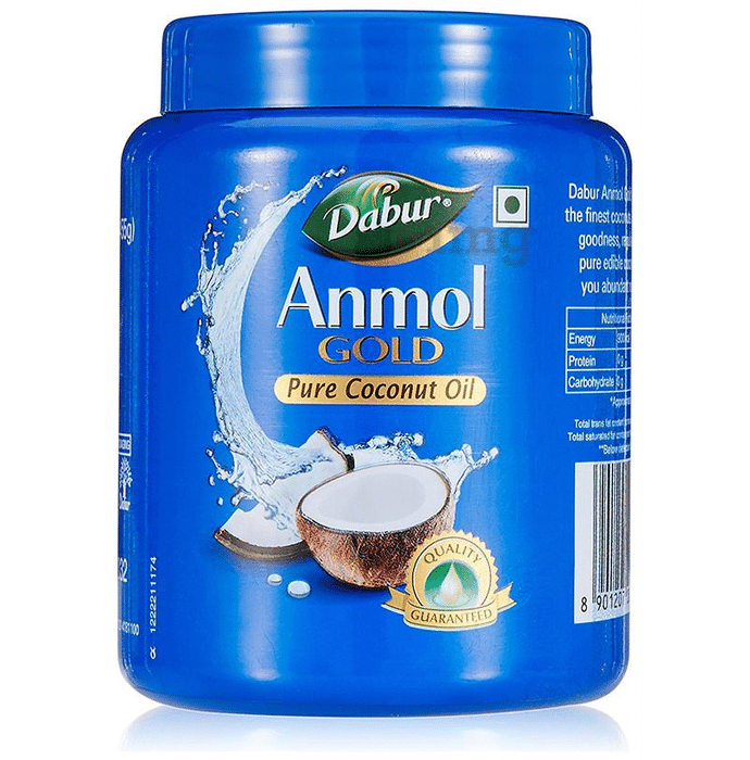 Dabur Anmol Gold Pure Coconut Oil | Blue