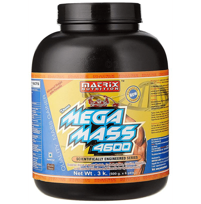 Matrix Nutrition Mega Mass 4600 Chocolate