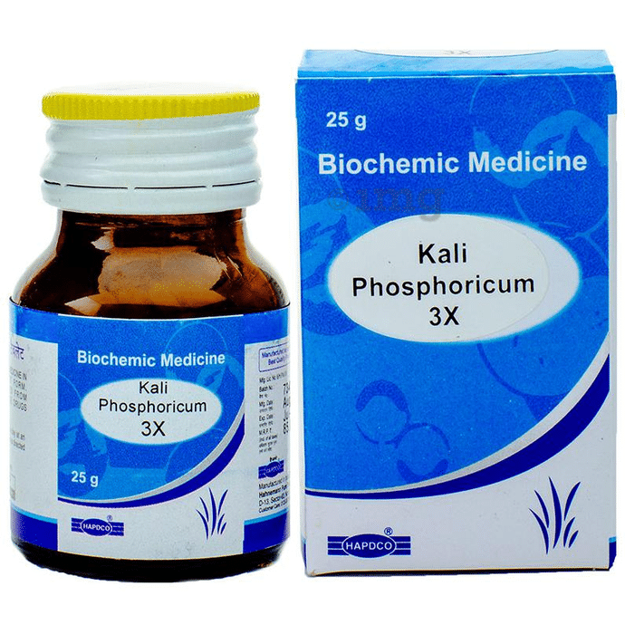 Hapdco Kali Phosphoricum Biochemic Tablet 3X