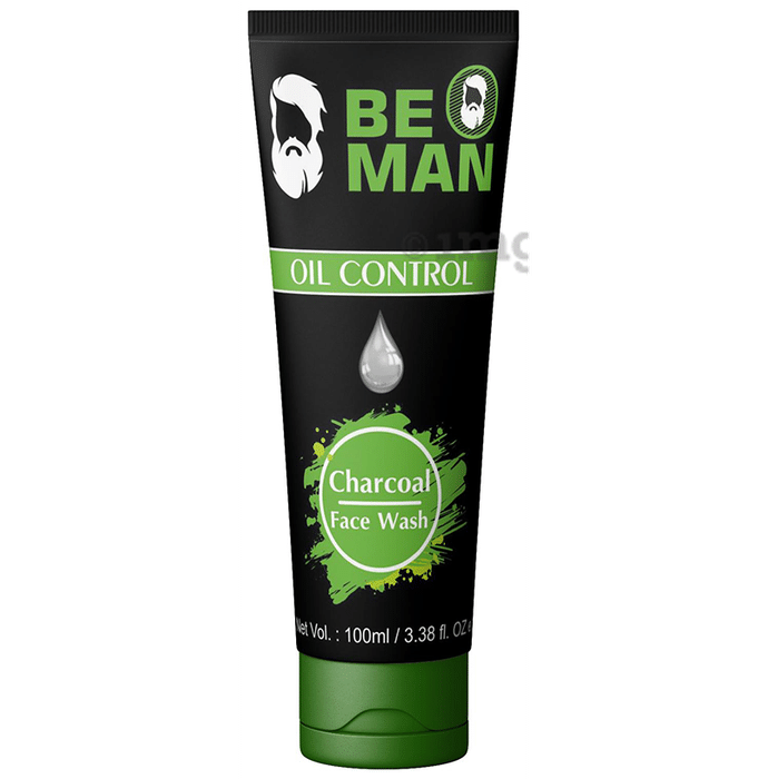 Be O Man Activated Charcoal Face Wash