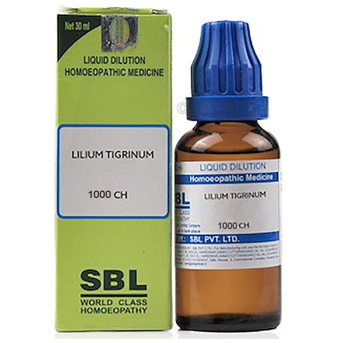 SBL Lilium Tigrinum Dilution 1000 CH