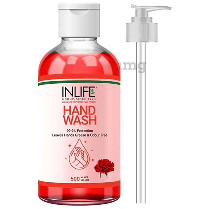 Inlife Rose Hand Wash (500ml Each)