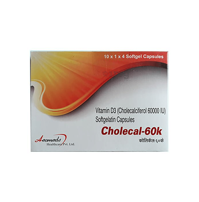 Cholecal 60K Capsule