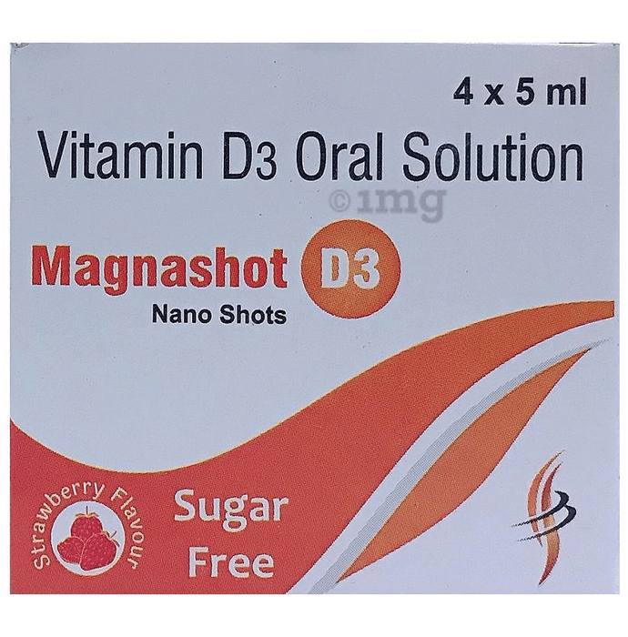 Magnashot D3 Nano Shots Strawberry Sugar Free