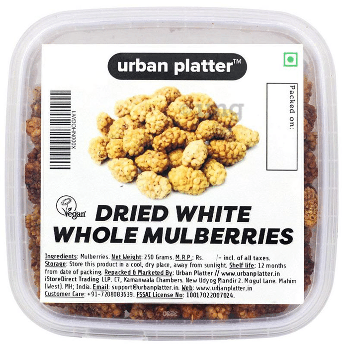 Urban Platter Dried White Whole Mulberries