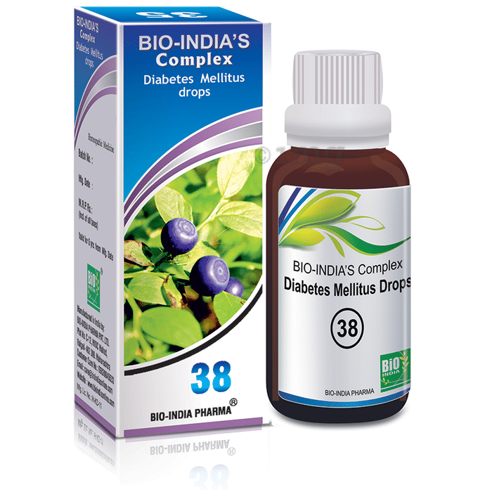 Bio India Complex 38 Diabetes Mellitus Drop