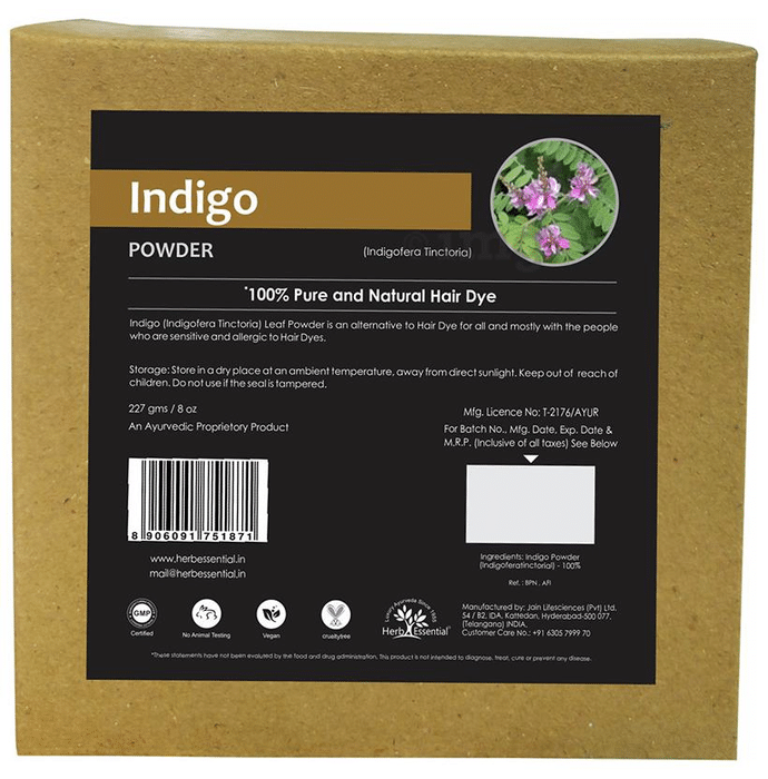 Herb Essential Indigo (Indigofera Tinctoria) Powder