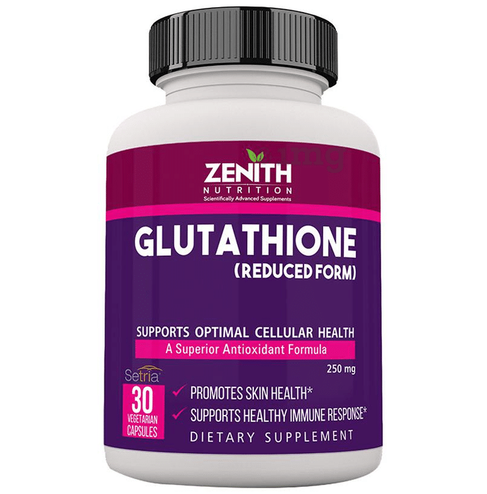 Zenith Nutrition Glutathione 250mg Capsule