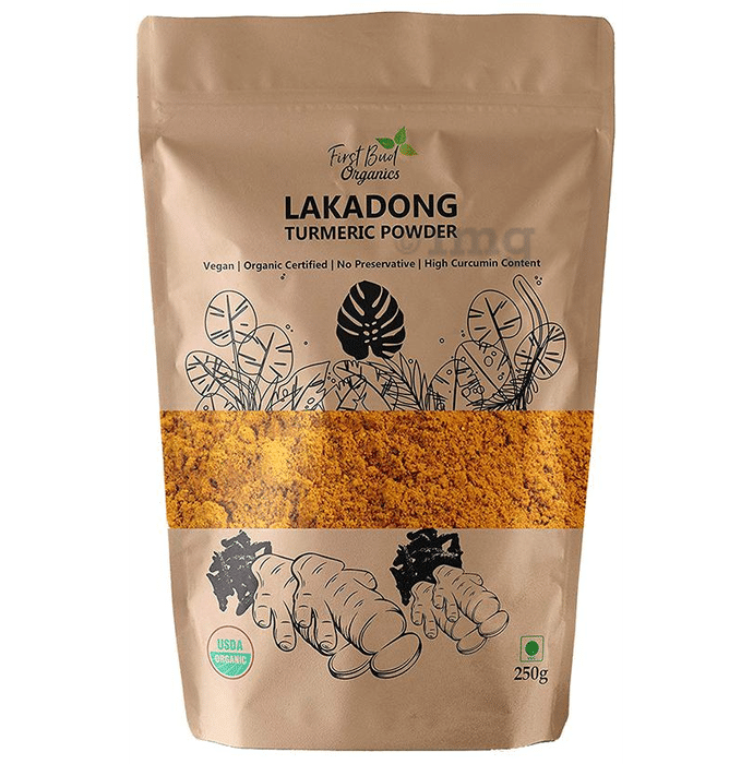 First Bud Organics Lakadong Turmeric Powder