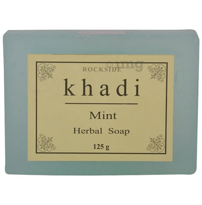 Khadi Naturals Ayurvedic Pure Mint Soap