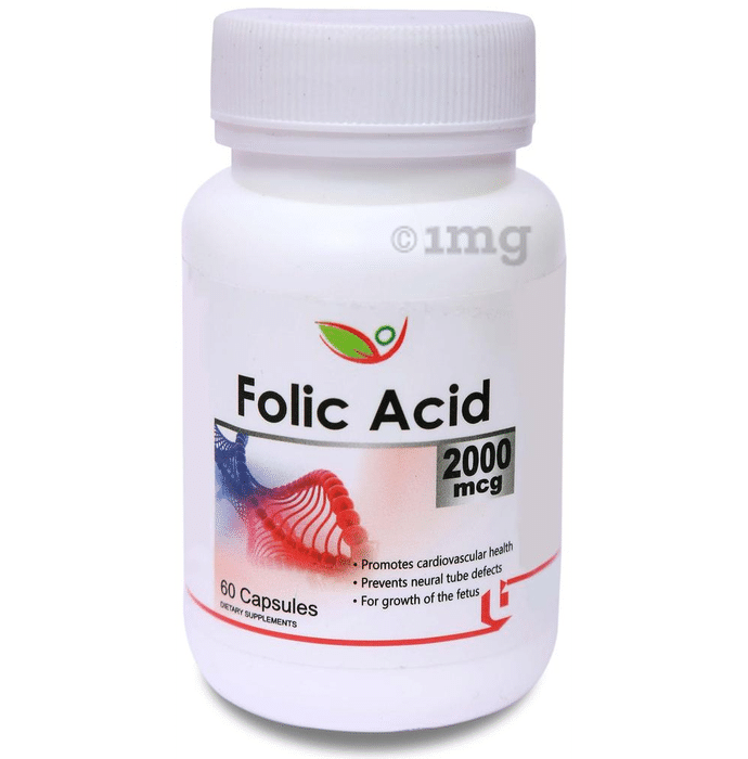 Biotrex Folic Acid 2000mcg Capsule