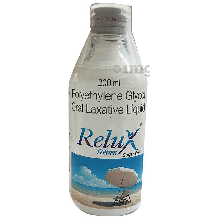 Relux Polyethylene Glycol Oral Laxative Liquid | Sugar-Free