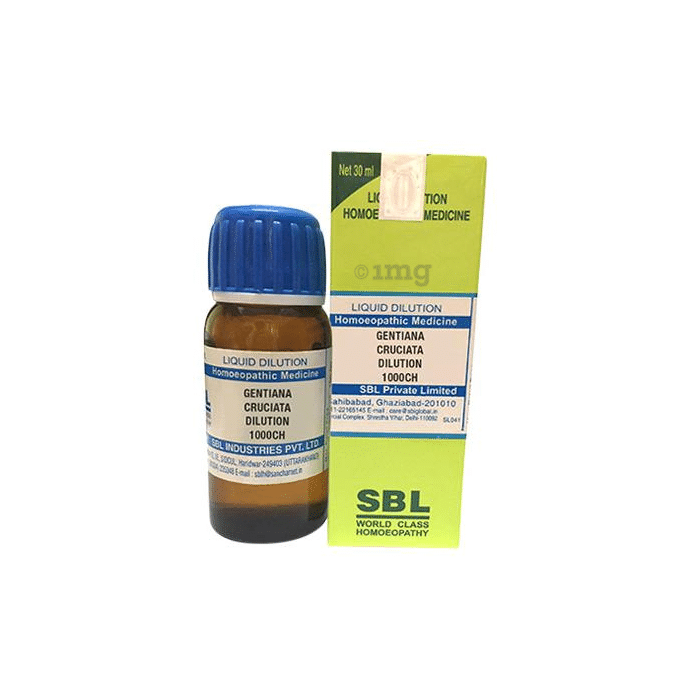 SBL Gentiana Cruciata Dilution 1000 CH