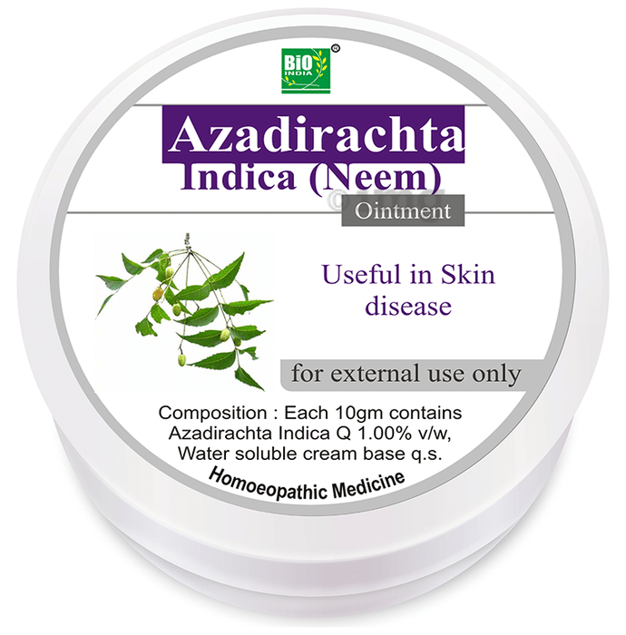 Bio India Azardiracta Indica (Neem) Ointment