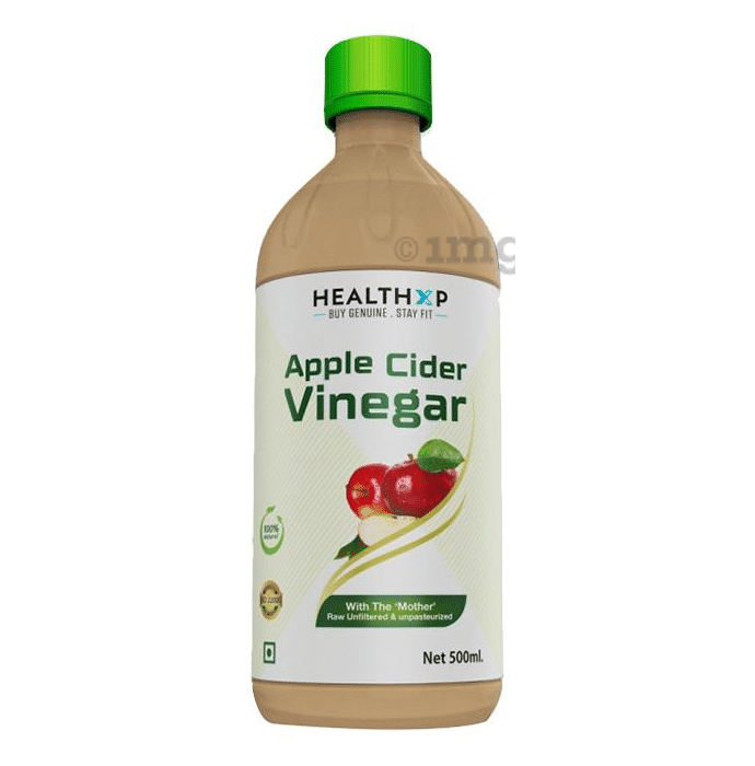 HealthXP Apple Cider Vinegar Raw,Unfiltered,Unpasteurized