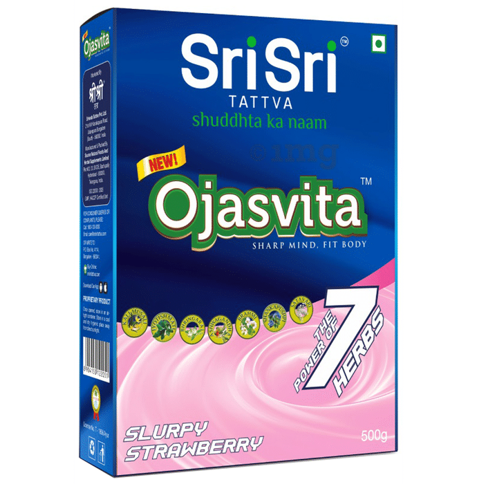 Sri Sri Tattva Ojasvita |  For Strength, Stamina, Immunity & Brain Health | Flavour Strawberry