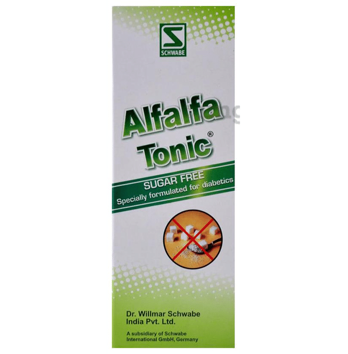 Dr Willmar Schwabe India Alfalfa Tonic Homeopathic Medicine Sugar Free