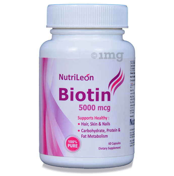Nutrileon Biotin 5000mcg Capsule