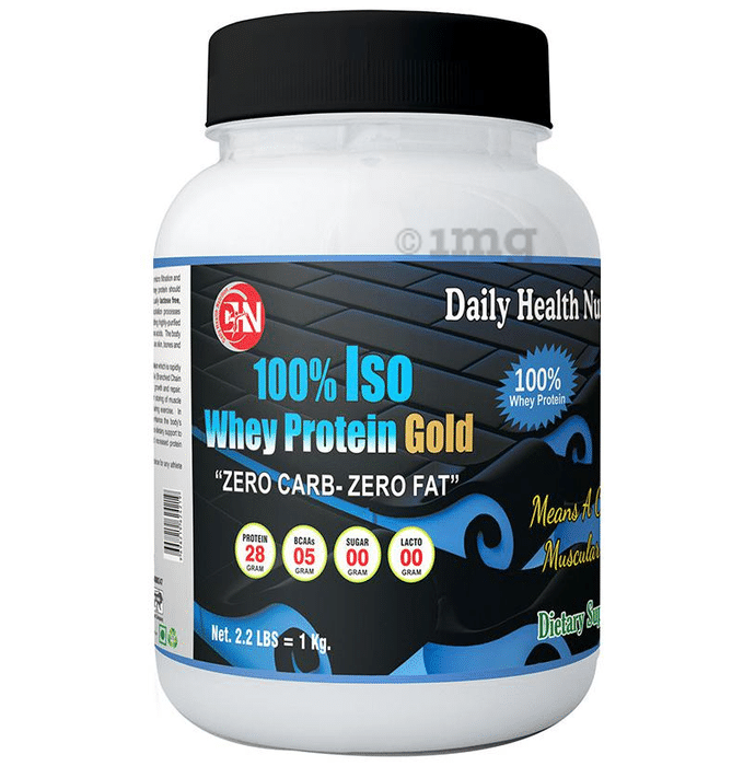 Daily Health Nutrition 100% Iso Whey Protein Gold