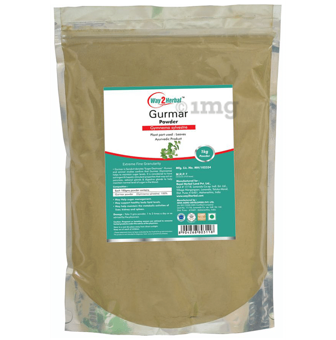 Way2herbal Gurmar Powder Buy Packet Of 10 Kg Powder At Best Price In India 1mg 8572