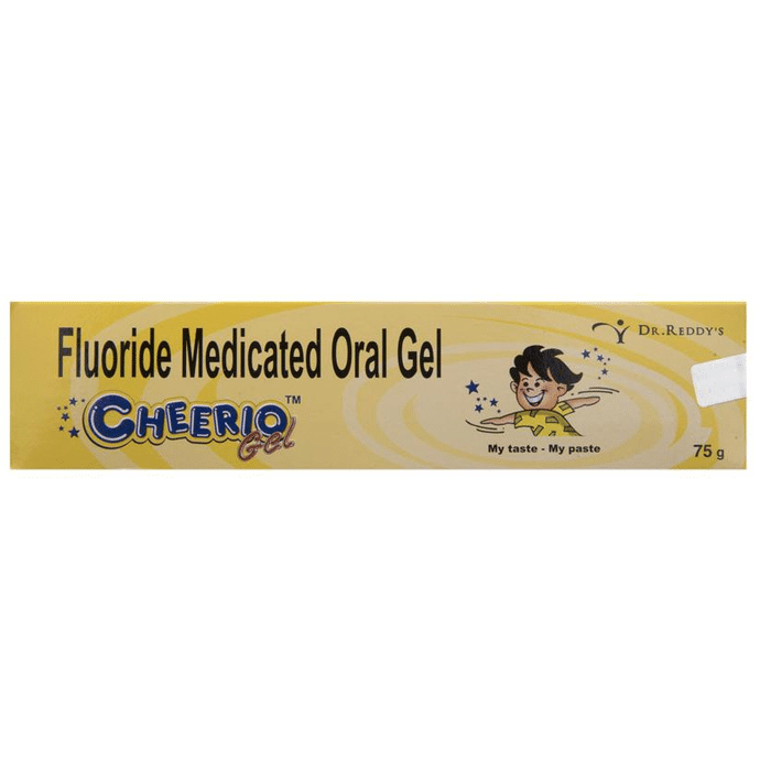 Cheerio Fluoride Medicated Oral Gel