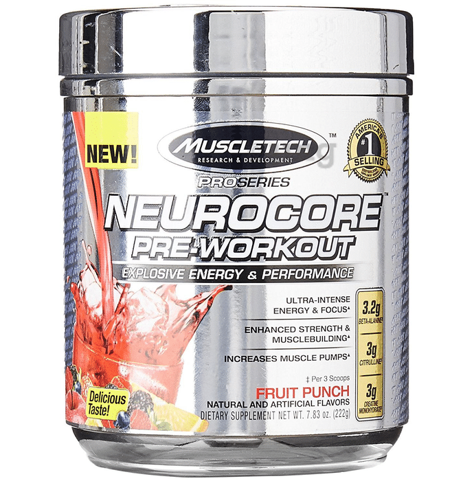 Muscletech Pro Series Neurocore Pre-Workout Powder Fruit Punch