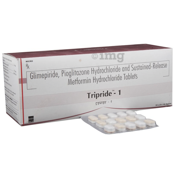 Tripride 1 Tablet SR
