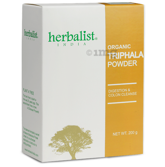 Herbalist India Organic Triphala Powder
