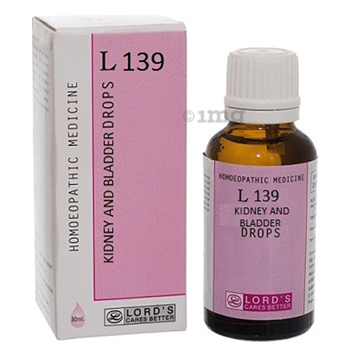 Lord's L 139 Kidney And Bladder Drop