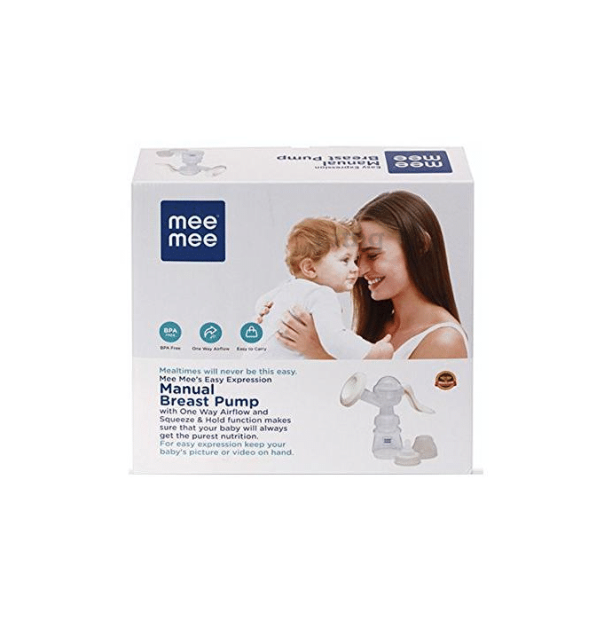 Mee Mee Easy Expression Manual Breast Pump White