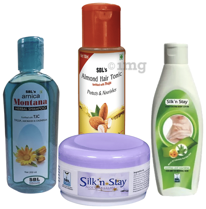 SBL 121 Skin & Hair Care Essentials (Combo Of 4)