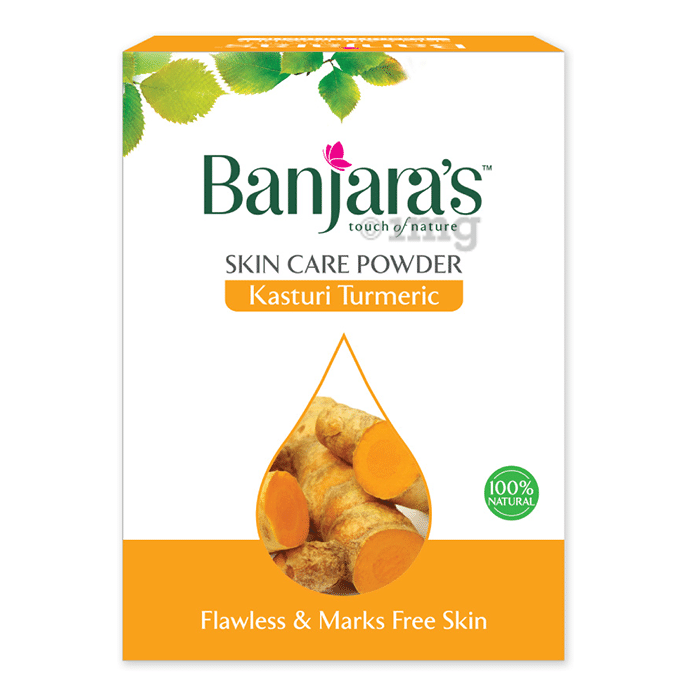 Banjara's Kasturi Turmeric Skin Care  Powder