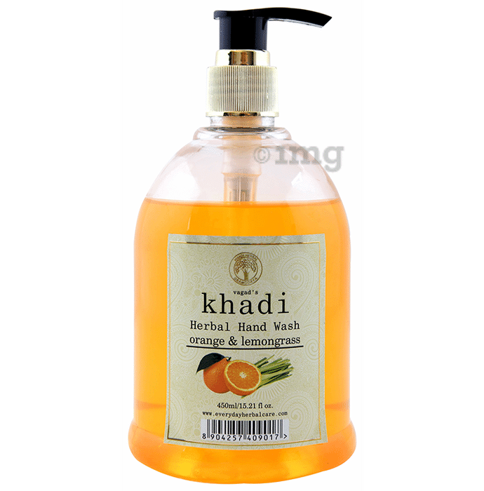 Vagad's Khadi Orange & Lemongrass Herbal Handwash