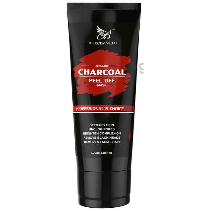 The Body Avenue Charcoal Peel Off Mask