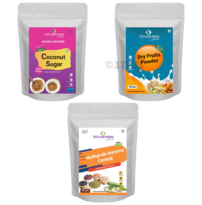 Tots Foods Cereal Mix Combo 12 (50gm Each)