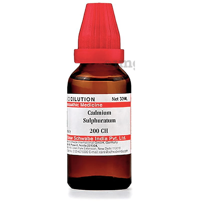 Dr Willmar Schwabe India Cadmium Sulphuratum Dilution 200 CH