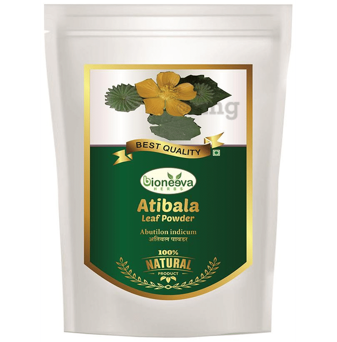 Bioneeva Herbs Atibala Leaf Powder (Abutilon Indicum)