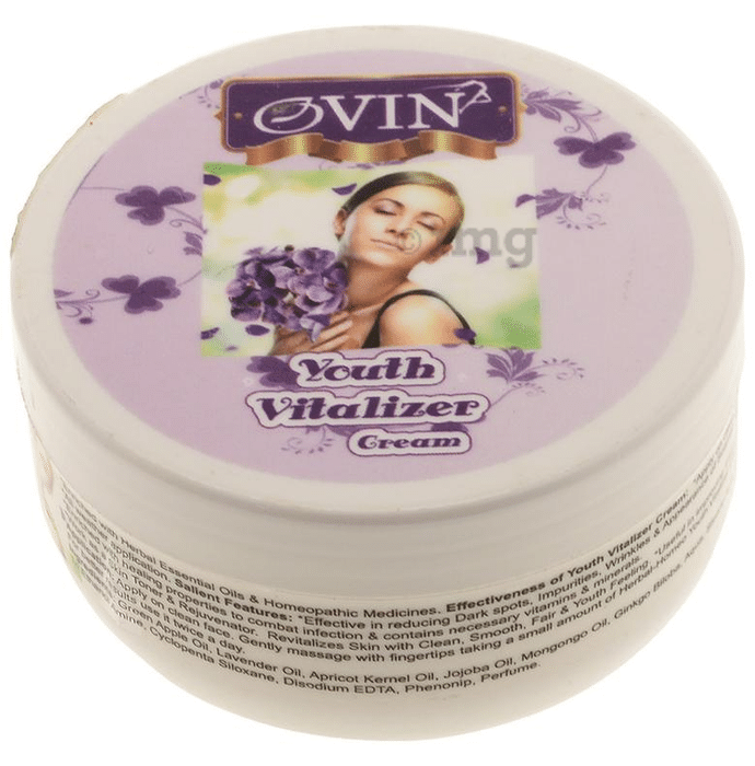 Ovin Youth Vitalizer Herbal Cream for Anti Aging , Under Eye Dark Circles & Skin Firming