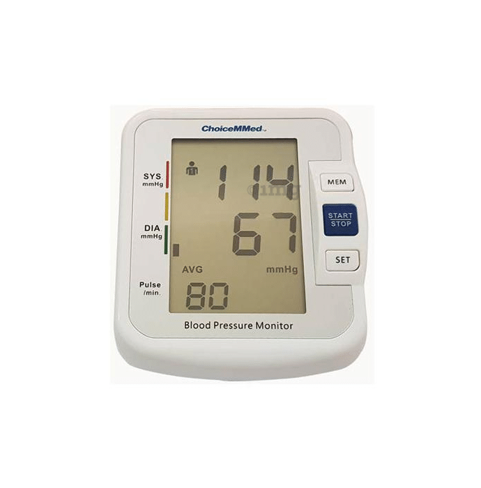 ChoiceMMed CBP1E1 Blood Pressure Monitor Blue
