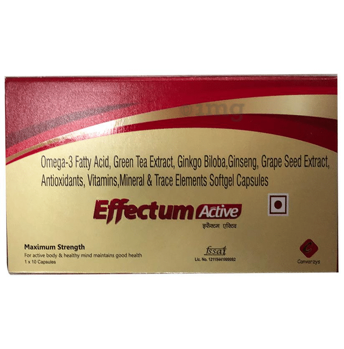 Effectum Active Soft Gelatin Capsule
