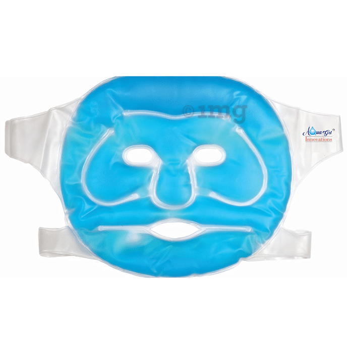 Aquagel Innovations Keep Cool Face Mask Blue