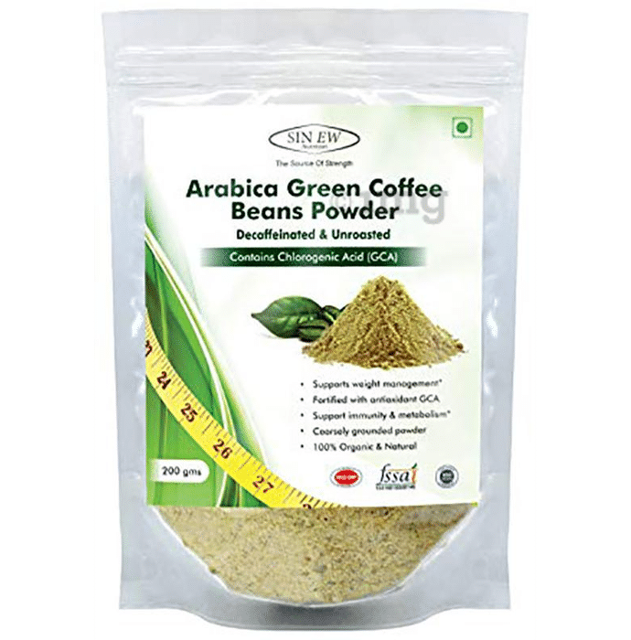 Sinew Nutrition Arabica Green Coffee Beans Powder