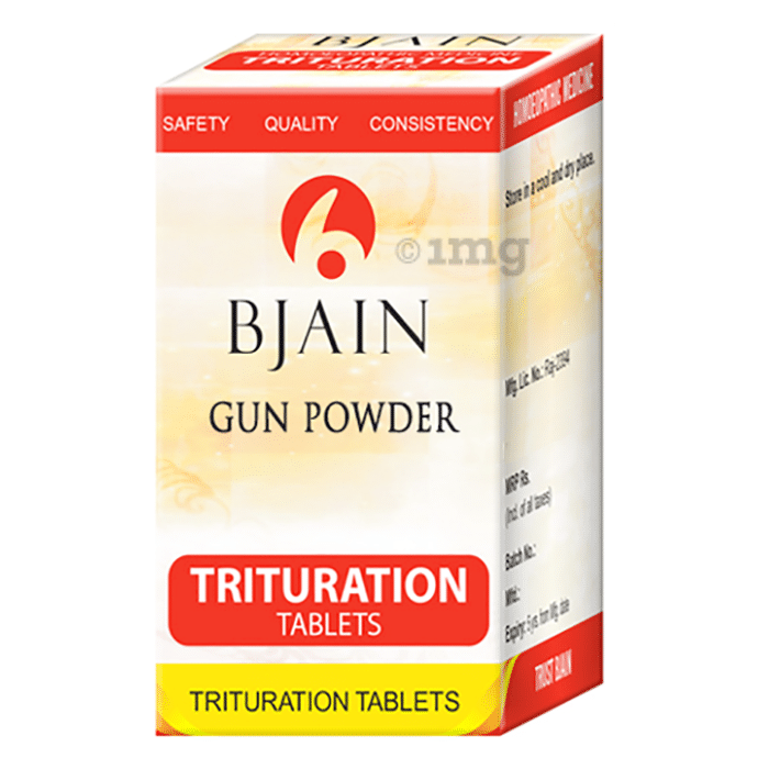 Bjain Gun Powder Trituration Tablet 6X