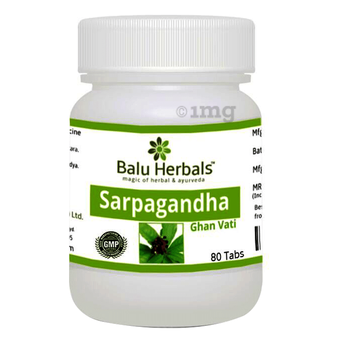 Balu Herbals Sarpagandha Ghan Vati