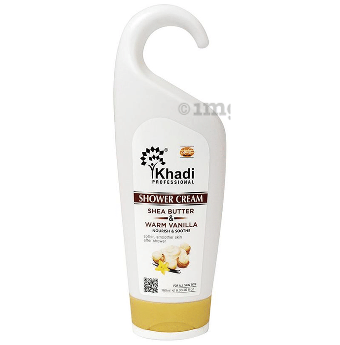 Khadi Professional Shea Butter & Warm Vanilla Shower Cream