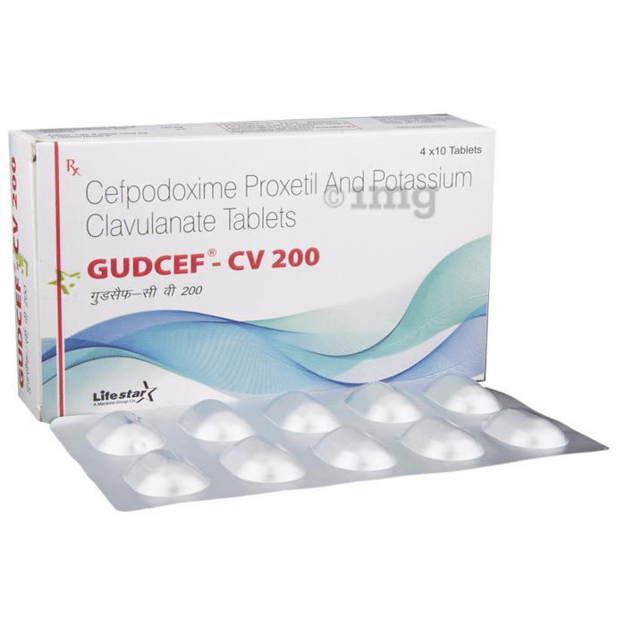Gudcef-CV 200 Tablet