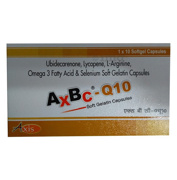 Axbc -Q10 Soft Gelatin Capsule