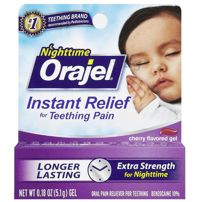 Nighttime Orajel Instant Relief Dental Gel